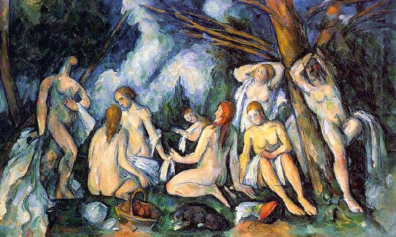 The Large Bathers, Paul Cezanne